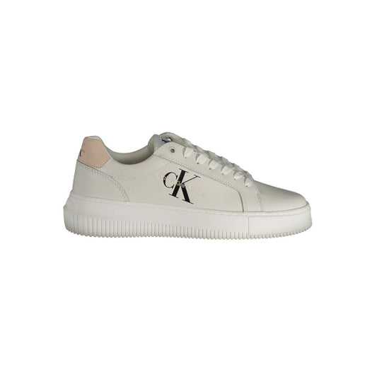 Calvin Klein White Polyester Sneaker $290.00 Calvin Klein Luzworld