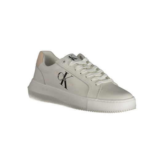 Calvin Klein White Polyester Sneaker $290.00 Calvin Klein Luzworld