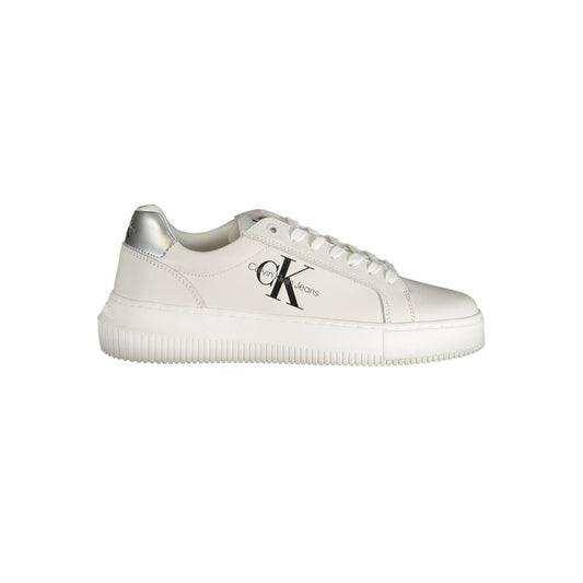 Calvin Klein White Polyester Sneaker $290.00 Calvin Klein Luzworld