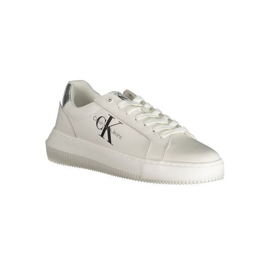 Calvin Klein White Polyester Sneaker $290.00 Calvin Klein Luzworld