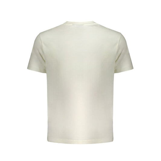 Wrangler Bianco Cotton Men T-Shirt