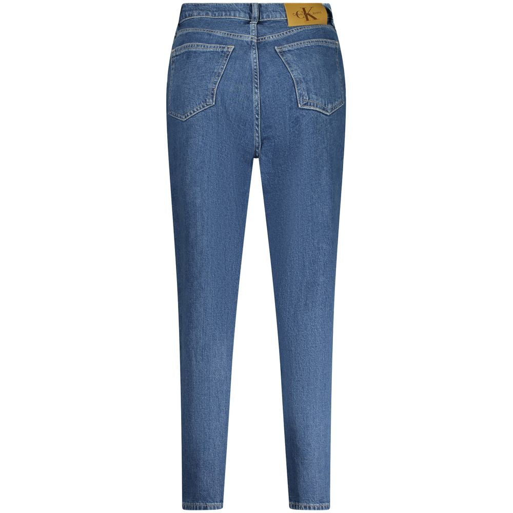 Calvin Klein Blue Cotton Women Jeans $234.00 Calvin Klein Luzworld