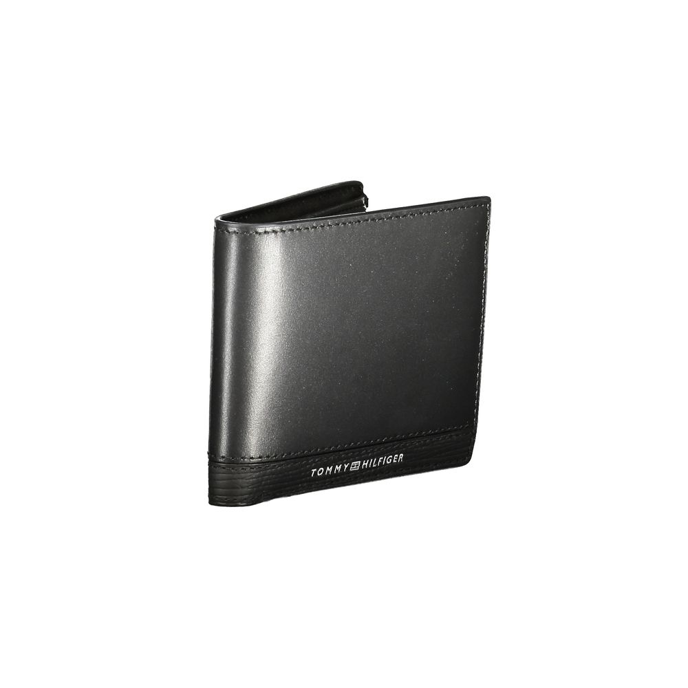 Tommy Hilfiger Black Leather Men Wallet $210.00 Tommy Hilfiger Luzworld