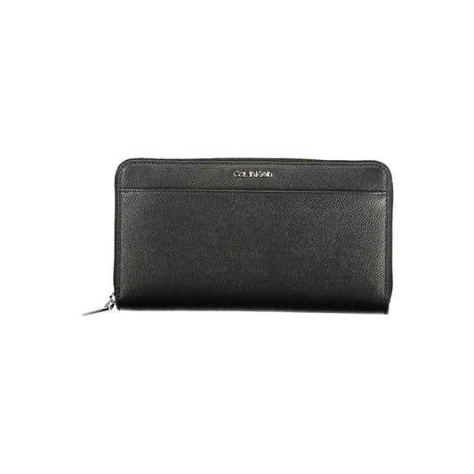 Calvin Klein Black Polyethylene Women Wallet $217.00 Calvin Klein Luzworld