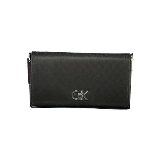 Calvin Klein Black Polyester Women Handbag $262.00 Calvin Klein Luzworld