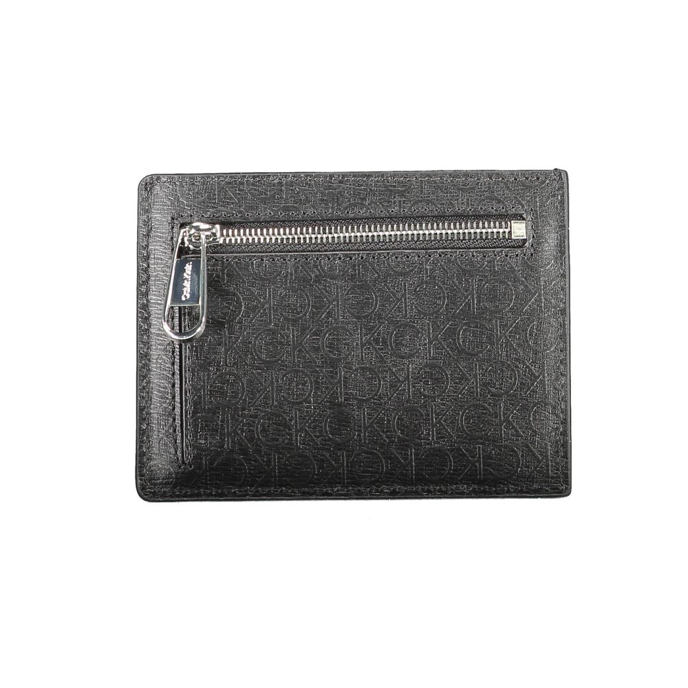 Calvin Klein Black Polyester Men Wallet $169.00 Calvin Klein Luzworld