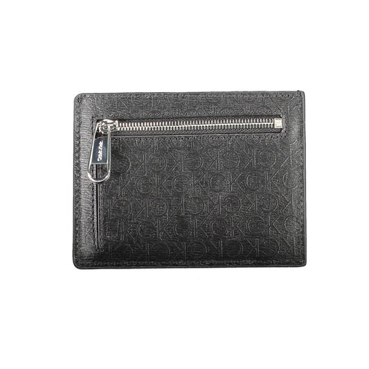 Calvin Klein Black Polyester Men Wallet $169.00 Calvin Klein Luzworld