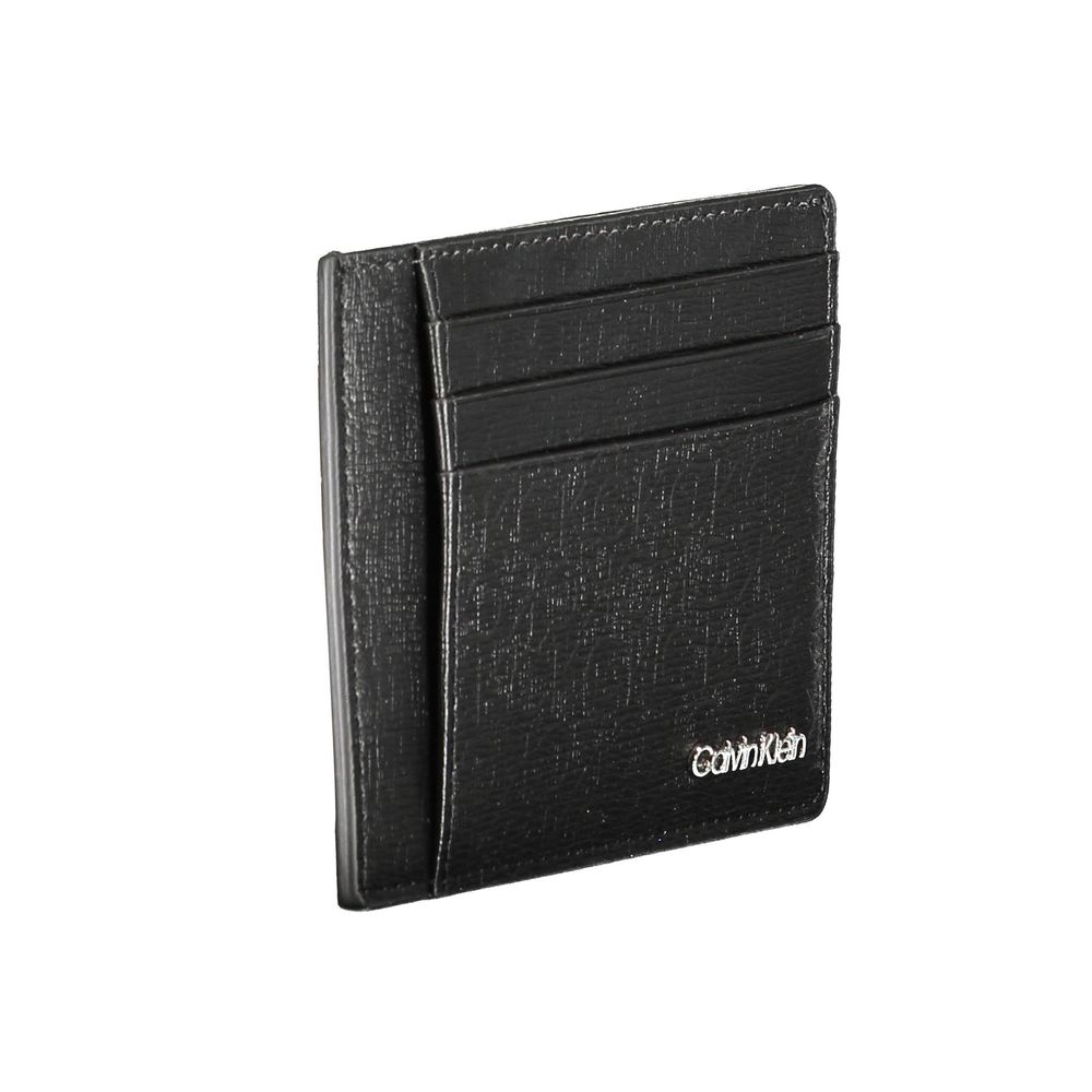 Calvin Klein Black Polyester Men Wallet $169.00 Calvin Klein Luzworld