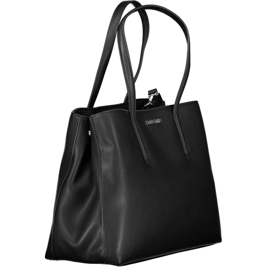 Calvin Klein Black Polyester Women Handbag $548.00 Calvin Klein Luzworld
