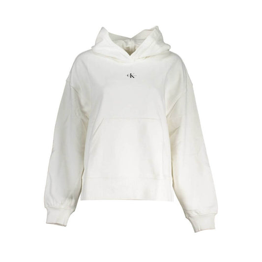 Calvin Klein White Cotton Women Sweater $234.00 Calvin Klein Luzworld