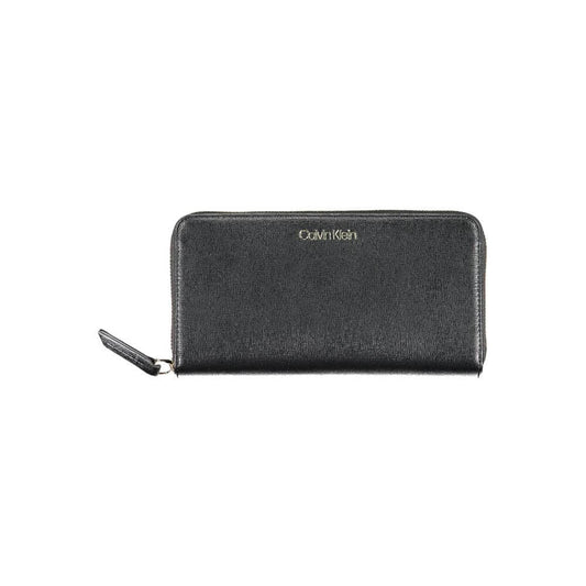 Calvin Klein Black Polyethylene Women Wallet $185.00 Calvin Klein Luzworld