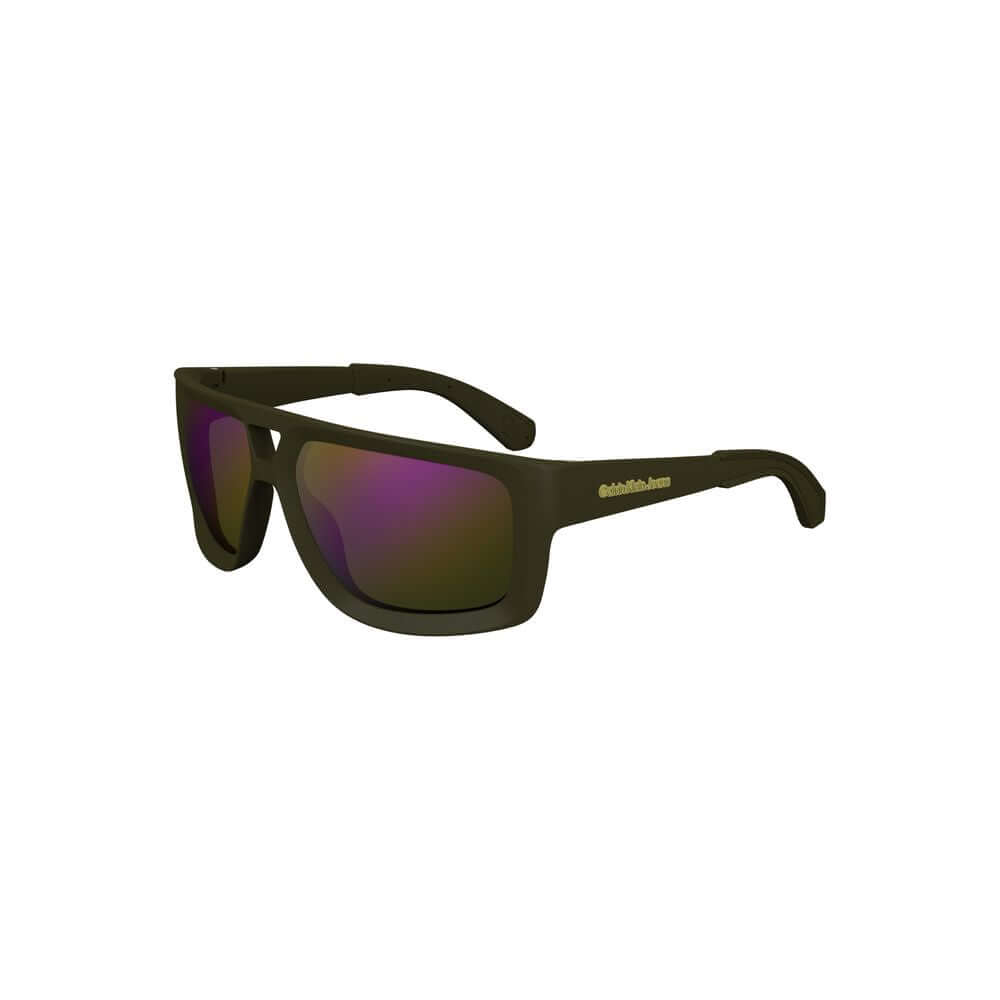 Calvin Klein Green Plastic Men Sunglass $225.00 Calvin Klein Luzworld