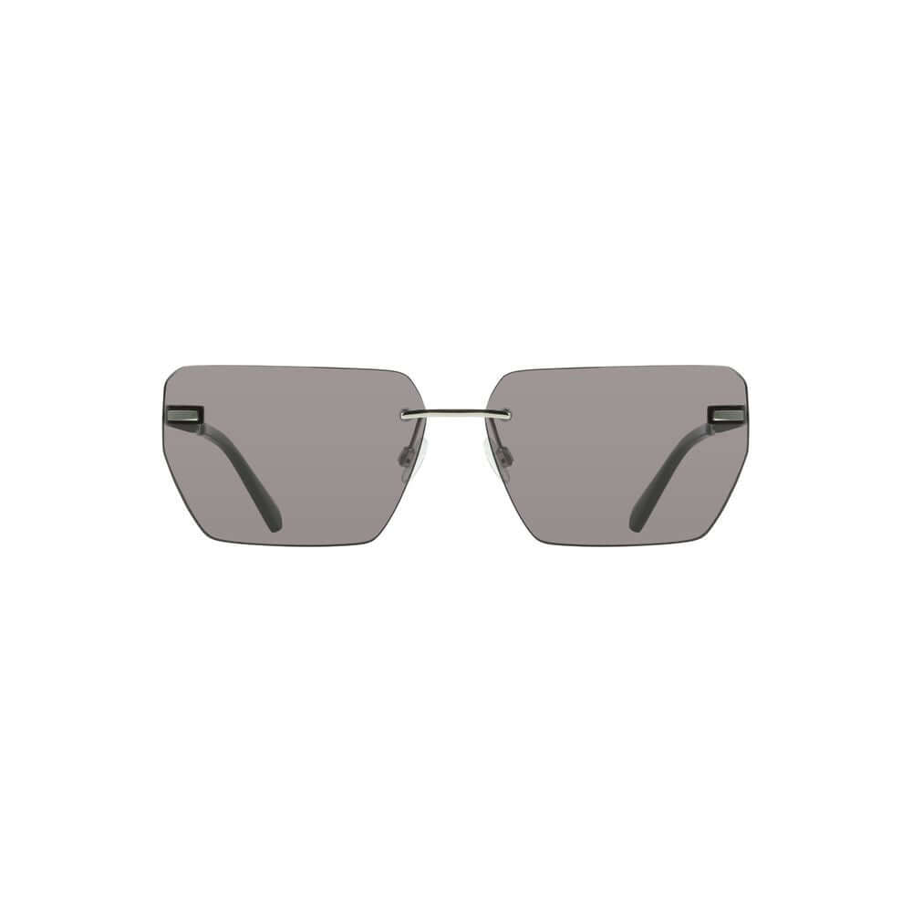 Calvin Klein Gray Metal Men Sunglasses $277.00 Calvin Klein Luzworld
