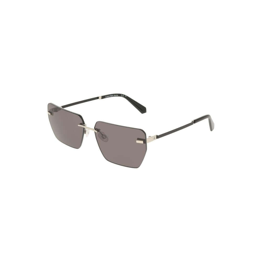 Calvin Klein Gray Metal Men Sunglasses $277.00 Calvin Klein Luzworld