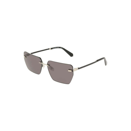 Calvin Klein Gray Metal Men Sunglasses $277.00 Calvin Klein Luzworld