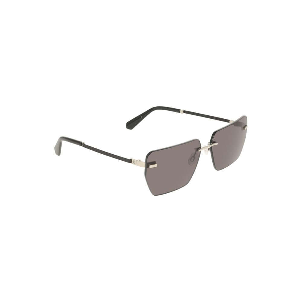 Calvin Klein Gray Metal Men Sunglasses $277.00 Calvin Klein Luzworld