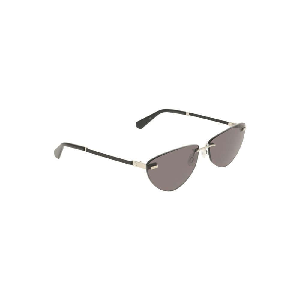 Calvin Klein Black Metal Women Sunglass $277.00 Calvin Klein Luzworld