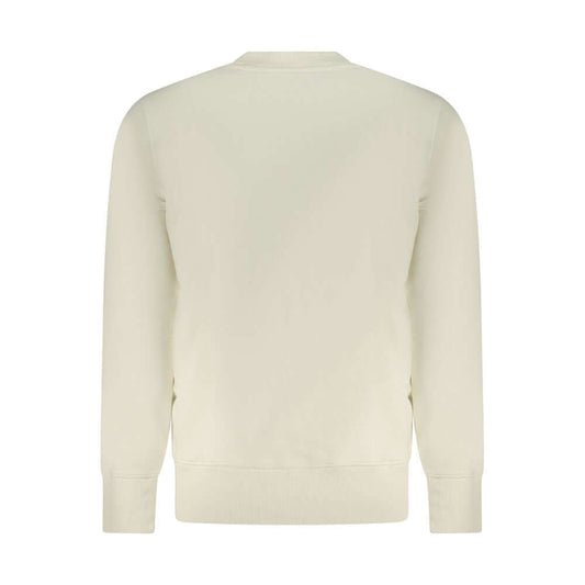 Calvin Klein Beige Cotton Men Sweater $221.00 Calvin Klein Luzworld