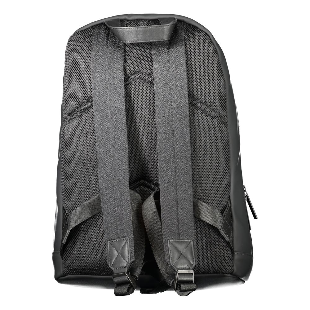 Calvin Klein Black Polyester Men Backpack $262.00 Calvin Klein Luzworld