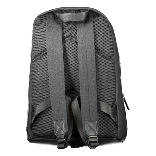 Calvin Klein Black Polyester Men Backpack $262.00 Calvin Klein Luzworld