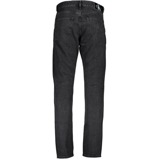 Calvin Klein Black Cotton Men Jeans $265.00 Calvin Klein Luzworld