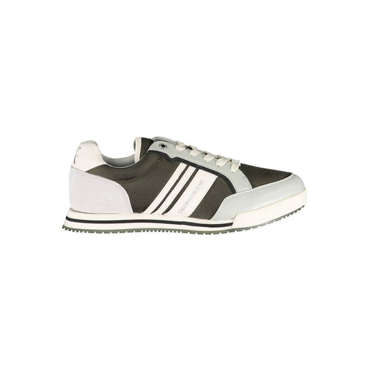 Calvin Klein Green Polyester Men Sneaker $248.00 Calvin Klein Luzworld