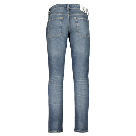 Calvin Klein Blue Cotton Men Jeans $234.00 Calvin Klein Luzworld