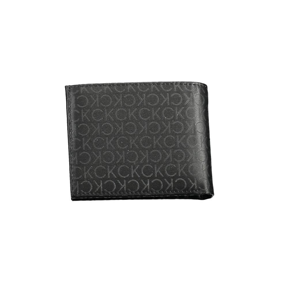 Calvin Klein Black Polyester Men Wallet $193.00 Calvin Klein Luzworld