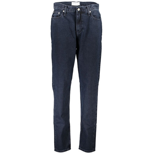Calvin Klein Blue Recycled Cotton Women Jeans $208.00 Calvin Klein Luzworld