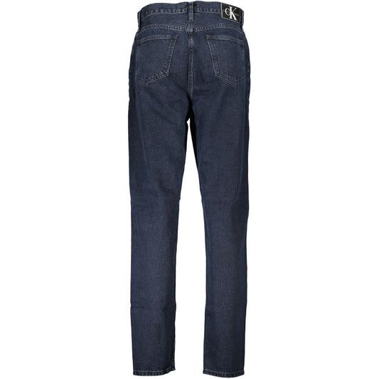 Calvin Klein Blue Recycled Cotton Women Jeans $208.00 Calvin Klein Luzworld