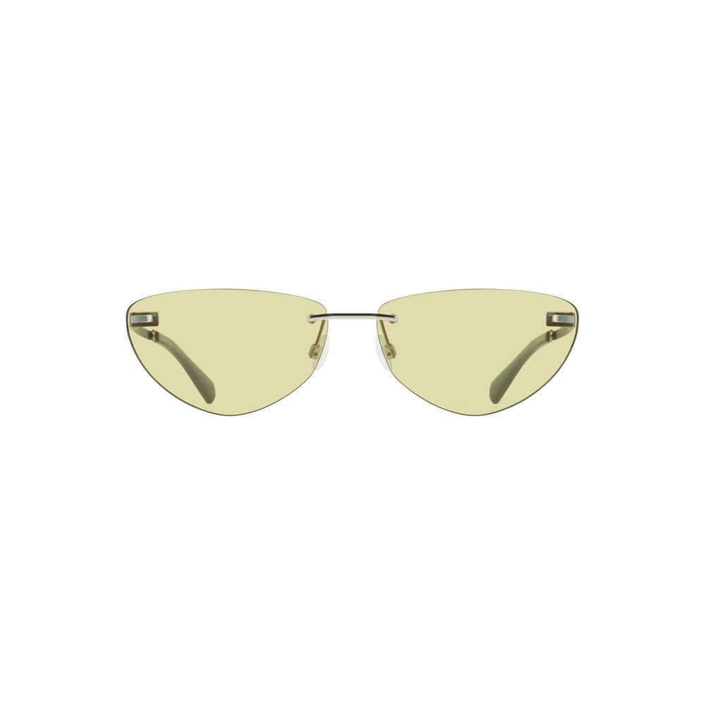 Calvin Klein Green Metal Women Sunglass $277.00 Calvin Klein Luzworld