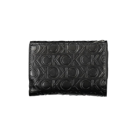 Calvin Klein Sleek Black Double-Compartment Wallet $186.00 Calvin Klein Luzworld