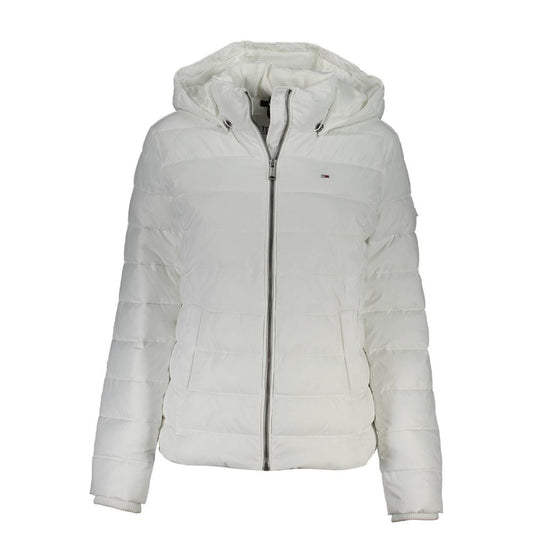 Tommy Hilfiger White Polyester Women Jacket $601.00 Tommy Hilfiger Luzworld