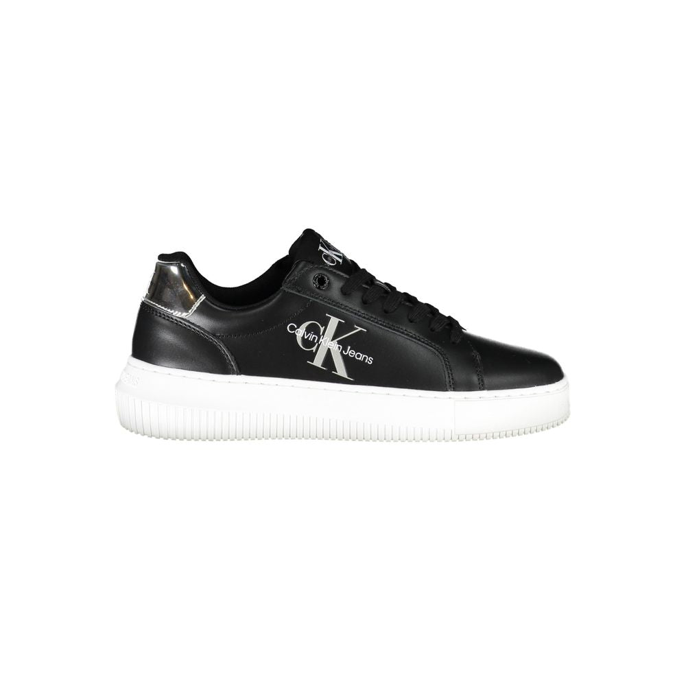 Calvin Klein Black Polyester Women Sneaker $289.00 Calvin Klein Luzworld