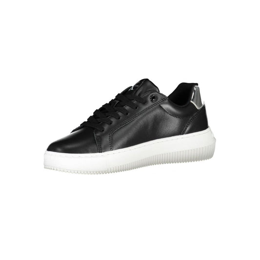 Calvin Klein Black Polyester Women Sneaker $289.00 Calvin Klein Luzworld