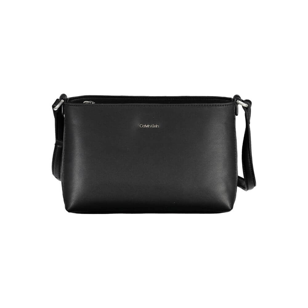 Calvin Klein Black Polyester Women Handbag $232.00 Calvin Klein Luzworld