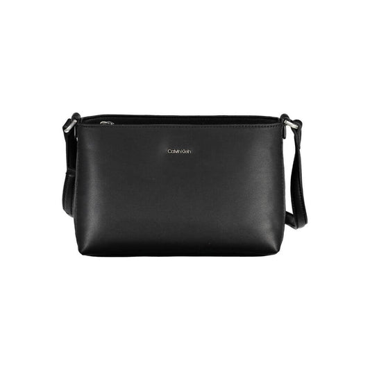 Calvin Klein Black Polyester Women Handbag $232.00 Calvin Klein Luzworld