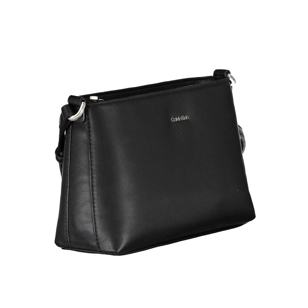 Calvin Klein Black Polyester Women Handbag $232.00 Calvin Klein Luzworld