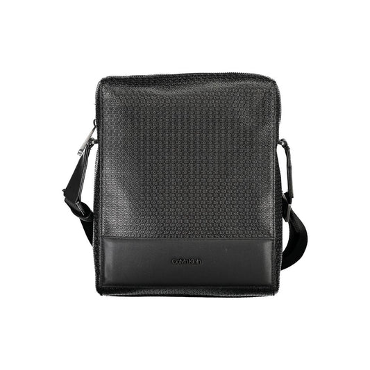 Calvin Klein Eco-Friendly Sleek Black Shoulder Bag $248.00 Calvin Klein Luzworld