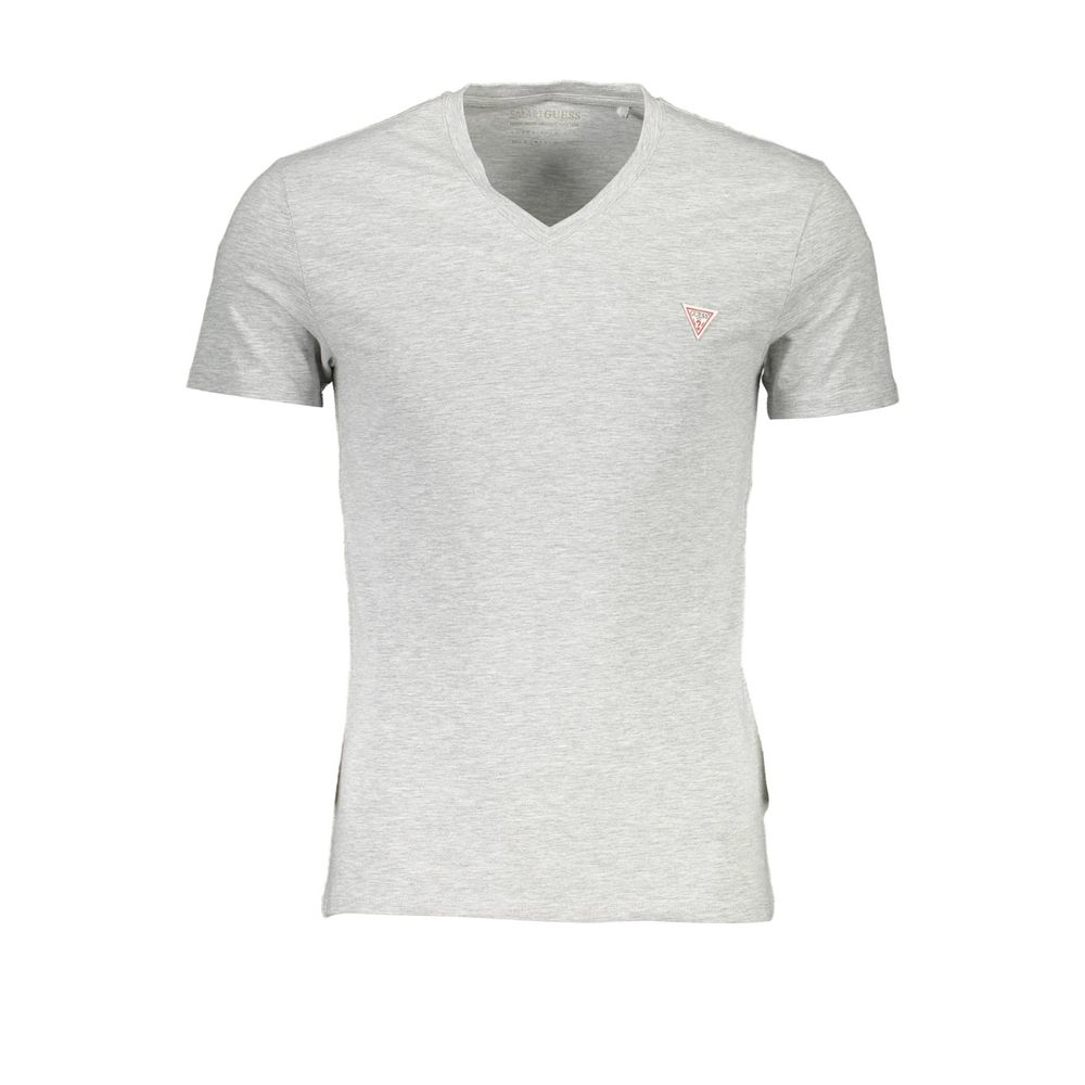 Guess Jeans Gray Cotton Men T-Shirt $120.00 Guess Jeans Luzworld