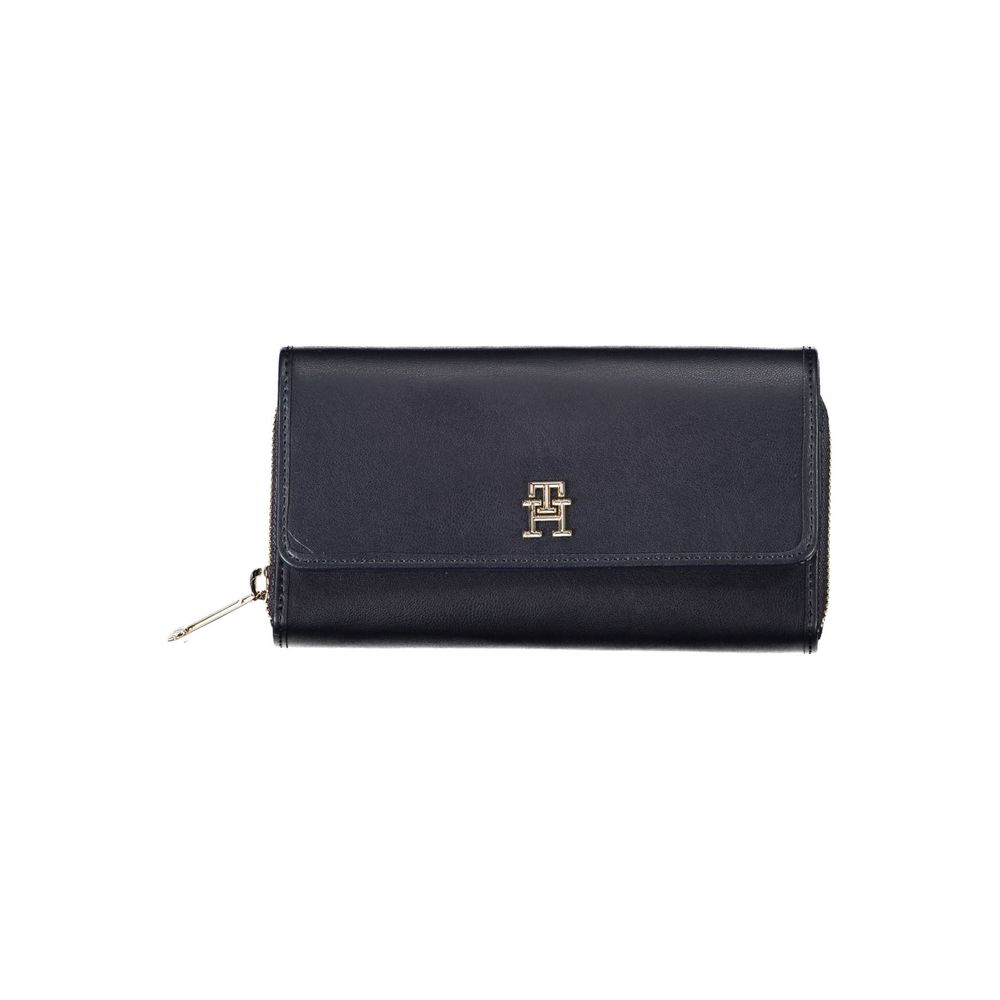 Tommy Hilfiger Blue Polyethylene Women Wallet $214.00 Tommy Hilfiger Luzworld