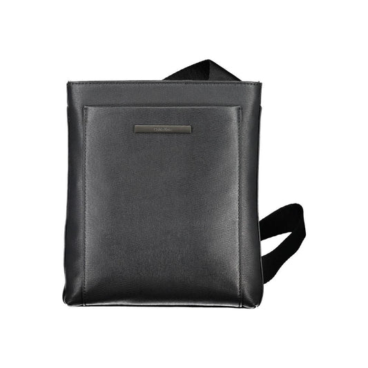 Calvin Klein Eco-Conscious Black Shoulder Bag with Logo $217.00 Calvin Klein Luzworld