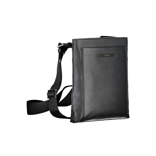 Calvin Klein Eco-Conscious Black Shoulder Bag with Logo $217.00 Calvin Klein Luzworld