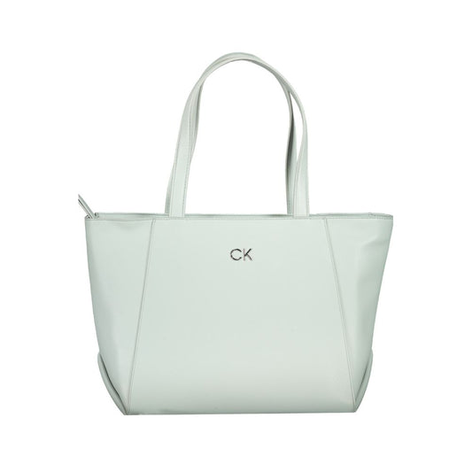 Calvin Klein Light Blue Polyethylene Women Handbag $549.00 Calvin Klein Luzworld