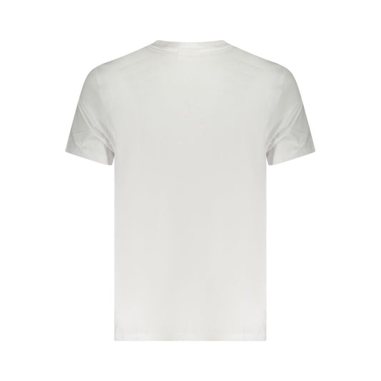 Calvin Klein White Cotton Men T-Shirt $132.00 Calvin Klein Luzworld