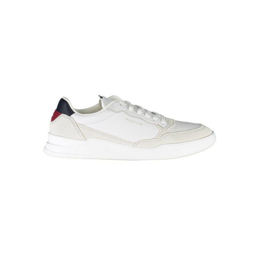 Tommy Hilfiger White Polyester Men Sneaker $303.00 Tommy Hilfiger Luzworld