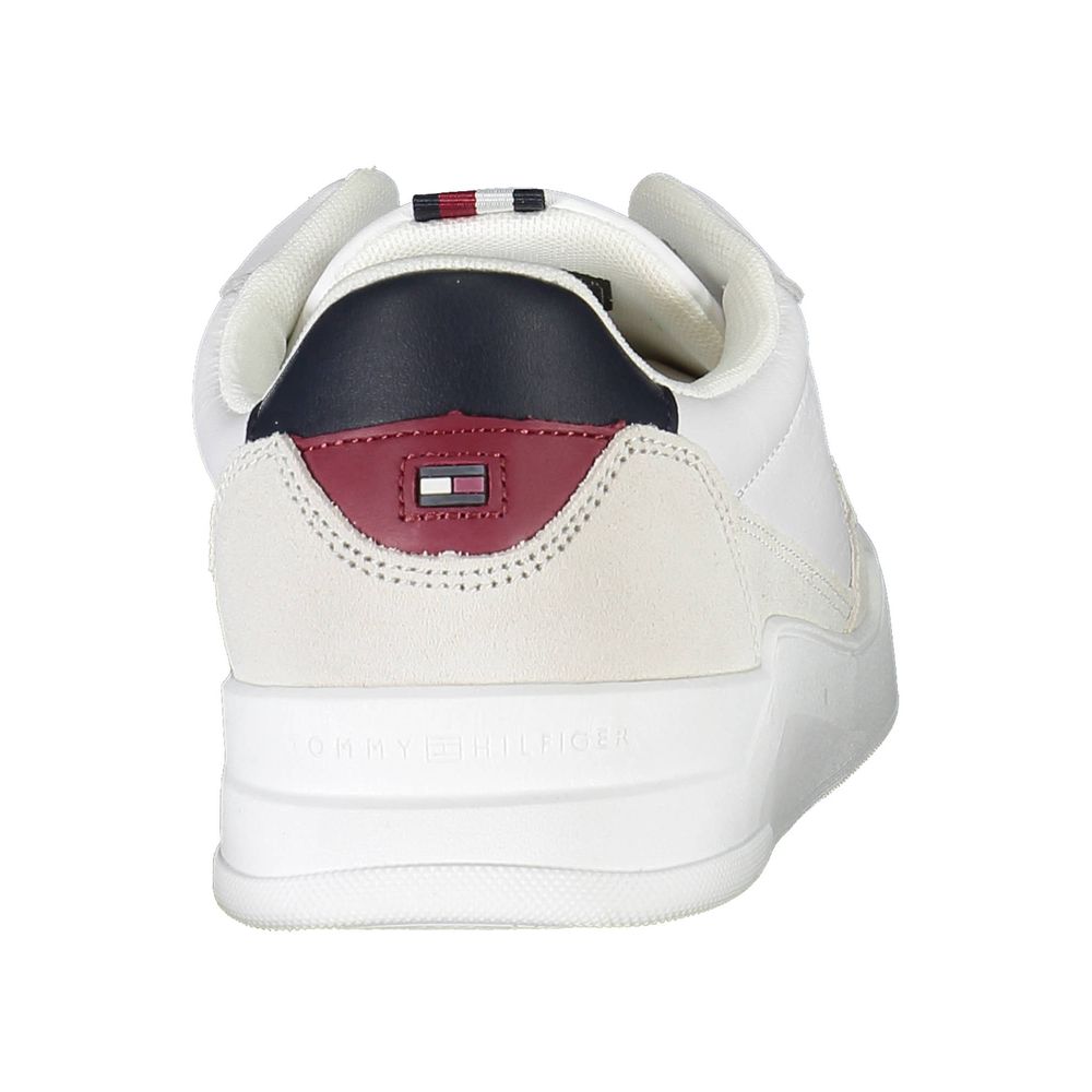 Tommy Hilfiger White Polyester Men Sneaker $303.00 Tommy Hilfiger Luzworld