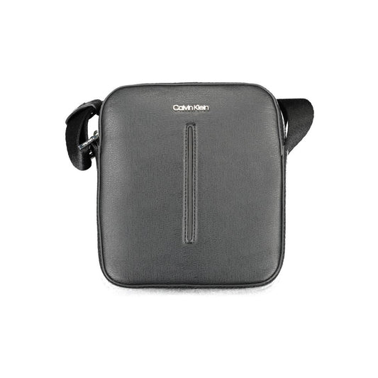 Calvin Klein Black Polyester Men Shoulder Bag $230.00 Calvin Klein Luzworld