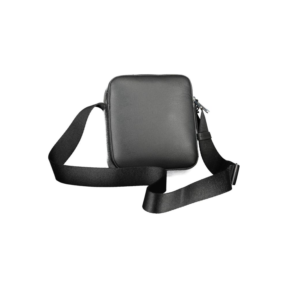 Calvin Klein Black Polyester Men Shoulder Bag $230.00 Calvin Klein Luzworld