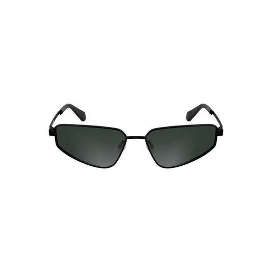 Calvin Klein Black Metal Women Sunglass $248.00 Calvin Klein Luzworld